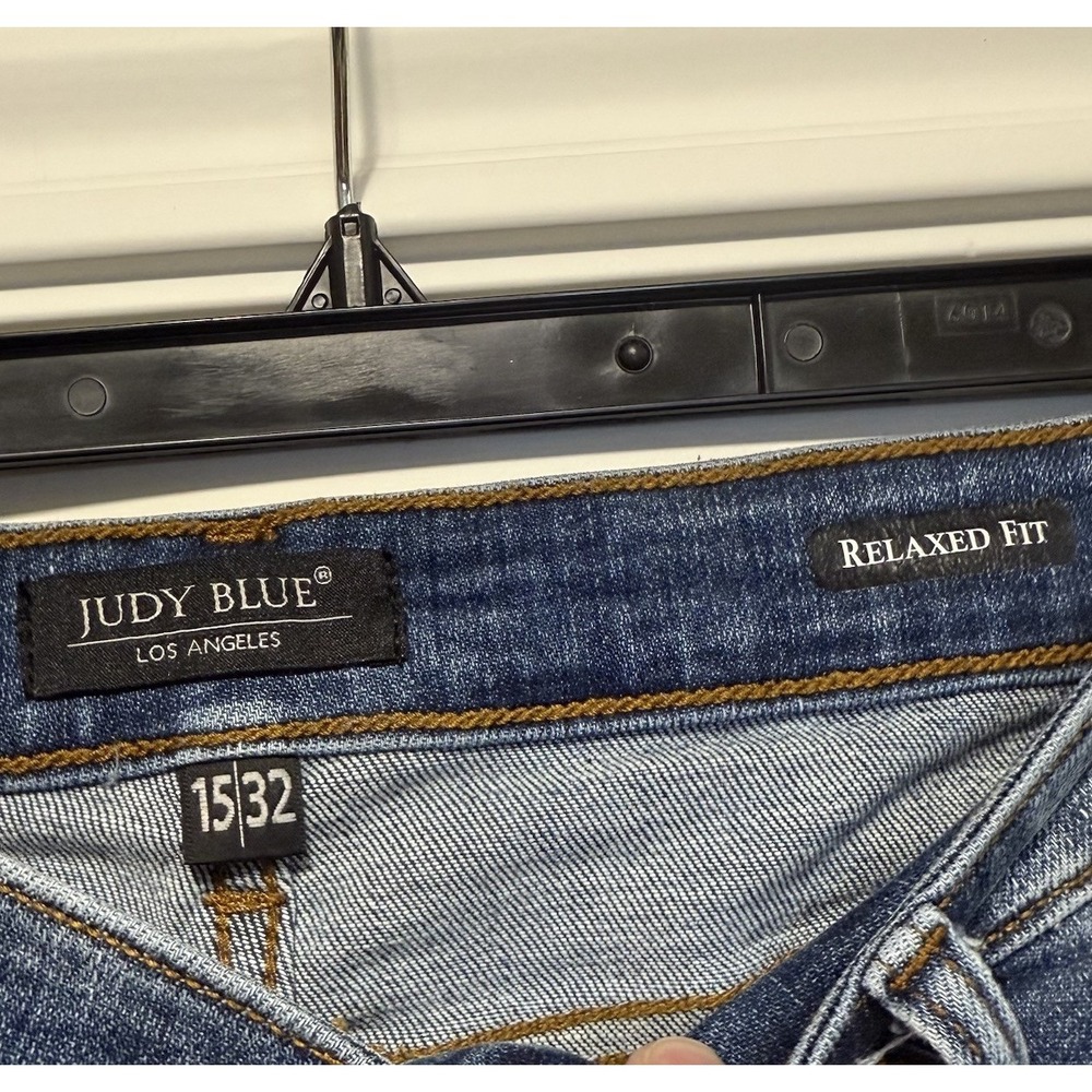 Judy Blue Relaxed Fit Jeans Womens Size 15/32 Blue JB82525MD - Picture 5 of 7